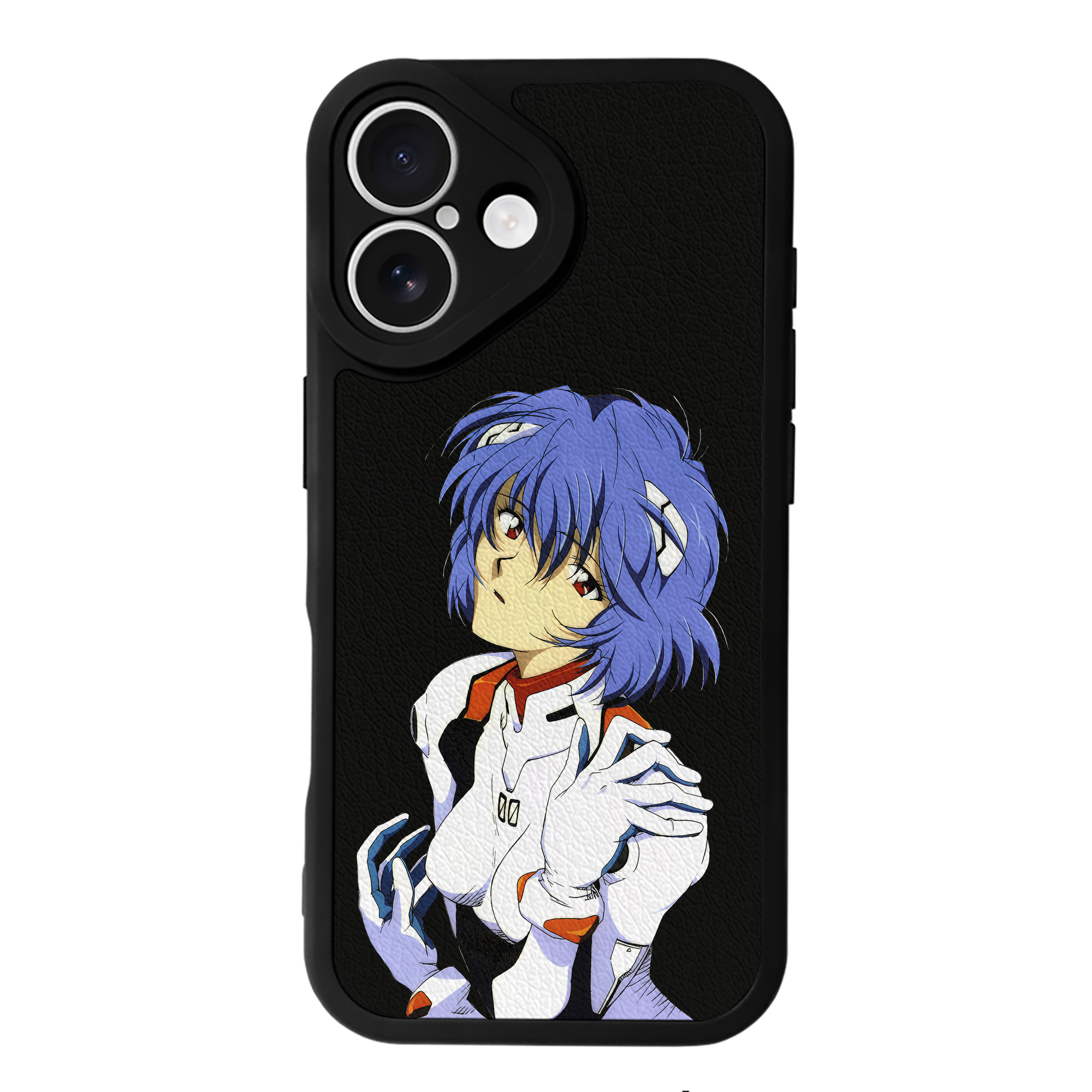 （画像用） EVA 新世紀エヴァンゲリオン 【iPhone 16シリーズ対応】シリコンスマホケース（レザー調） 材質：シリコン